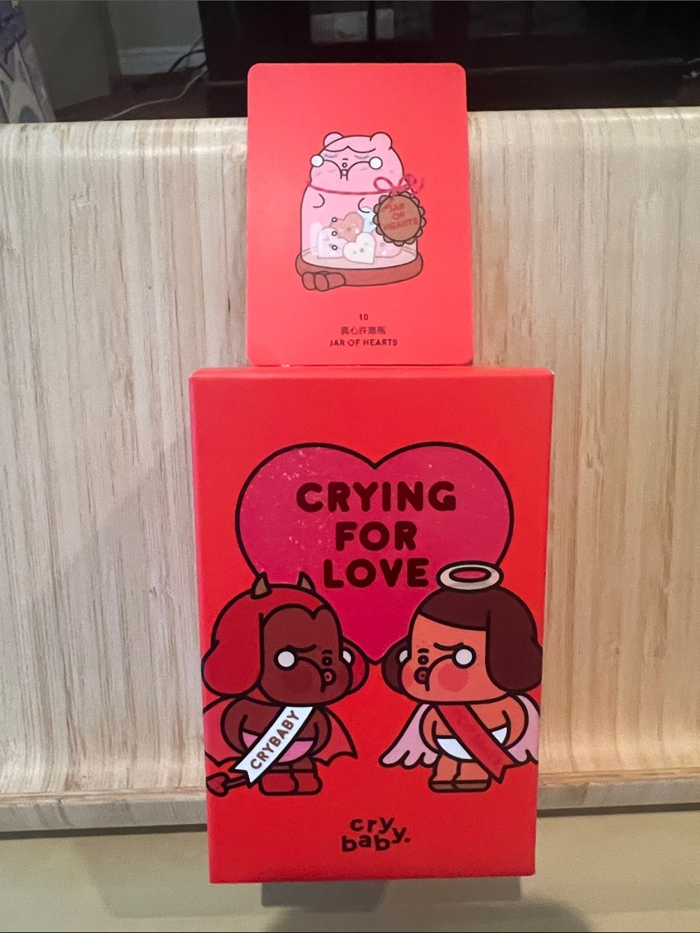 Crybaby "Crying for Love" confirmed Jar of Hearts NIB